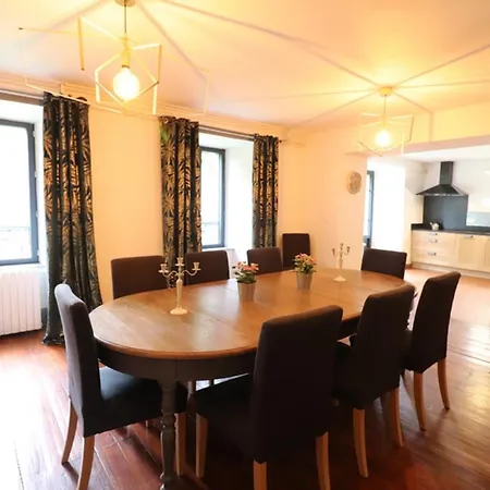 Maison De Maitre Renovee Avec Jardin, Cheminee Et Wi-fi Pres De Super-lioran - Fr-1-742-26 Feriehus